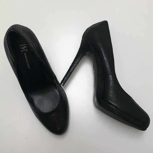 INC International Concepts Shoes - Black platforms